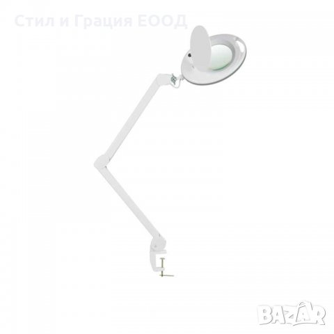 Лампа лупа LED Mega 5 диоптера - настолна, снимка 5 - Козметични уреди - 28044000