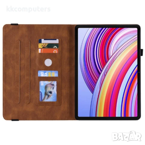 Xiaomi Redmi Pad Pro 12.1 Butterfly Flower Кожен Калъф и Протектор, снимка 9 - Калъфи, кейсове - 51027885