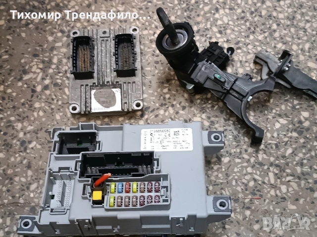 комплект запалване фиат кубо FIAT QUBO starter kit 51886080 IAW5SF8.P3 HW403 , 01368890080