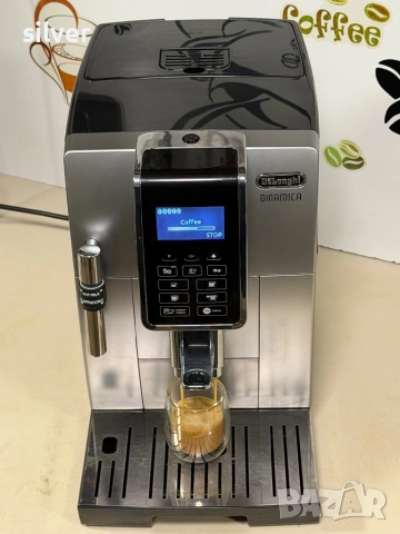 Кафемашина кафе автомат delonghi dinamica с гаранция, снимка 10 - Кафемашини - 52645948