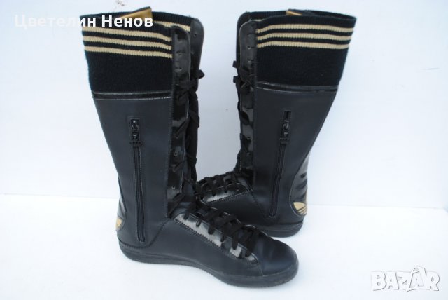 ботуши Adidas  sneakers ME Court Boot Missy Elliot номер 34,5-35, снимка 5 - Дамски ботуши - 26831125