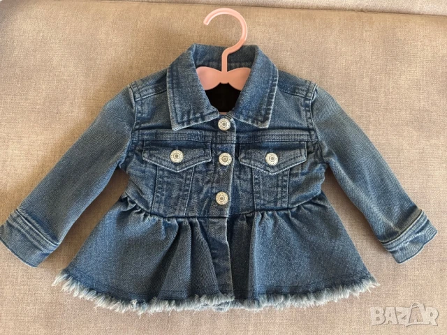 Дънково яке Guess, снимка 2 - Бебешки якета и елеци - 51416398