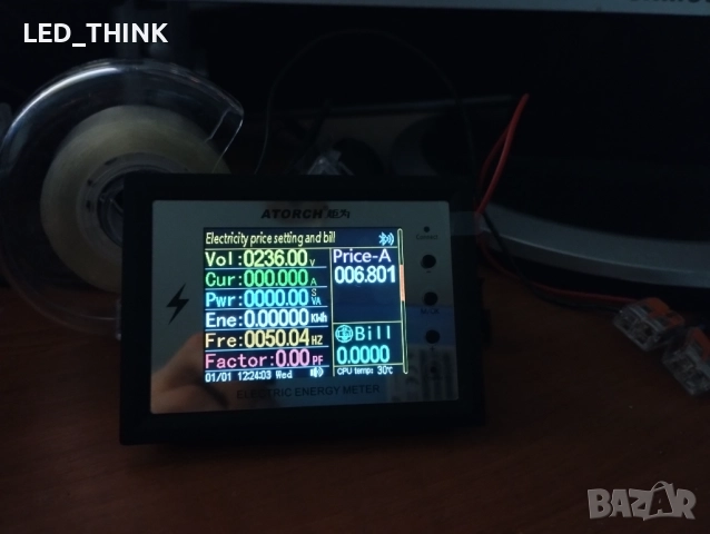 Електромер AT24CB + bluetooth, снимка 5 - Друга електроника - 52638628