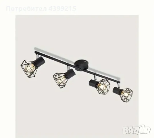 Лампа, снимка 4 - Настолни лампи - 49549583