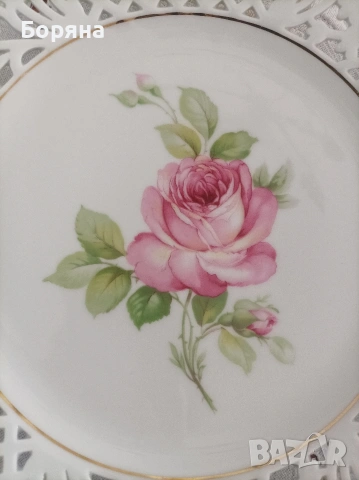 Сервиз за торта порцелан Schumann , снимка 4 - Сервизи - 53594676