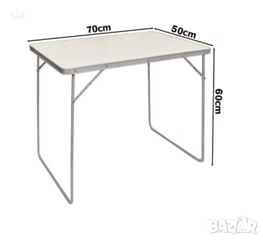 Сгъваема Маса за Къмпинг, градина, плаж, снимка 4 - Къмпинг мебели - 49658760