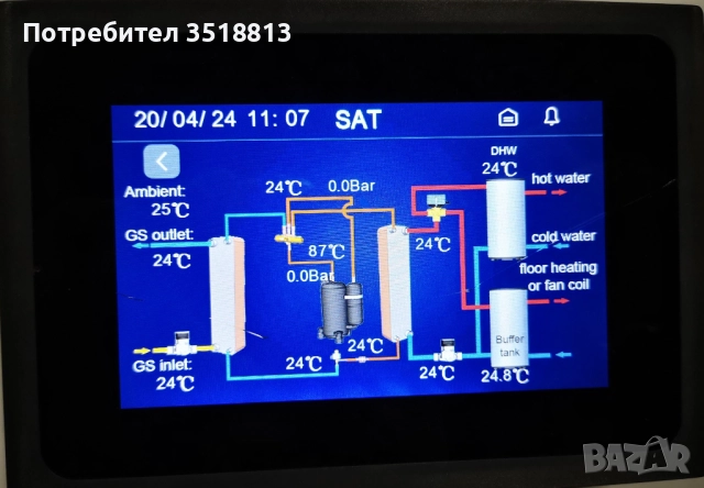 11, 14, 22,45 Kw. Високо Темп. Инверторна термопомпа Вода - Вода, KLIMATRON R32 / R290 с Монтаж, снимка 2 - Друго търговско оборудване - 52329109