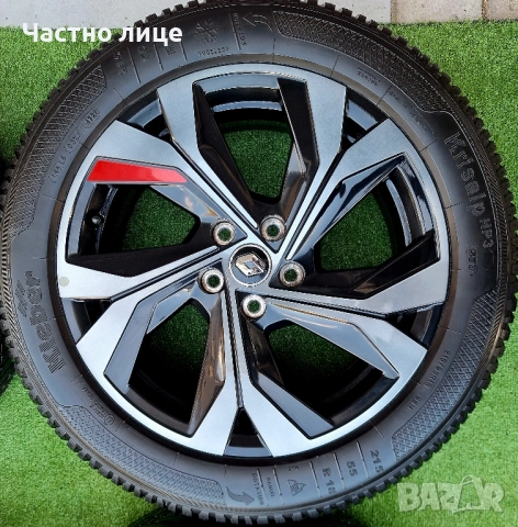 Продавам 4бр оригинални 18-ки джанти с зимни гуми KLEBER Krisalp HP3 SUV за Рено Аркана, Каптур , снимка 5 - Гуми и джанти - 52168468