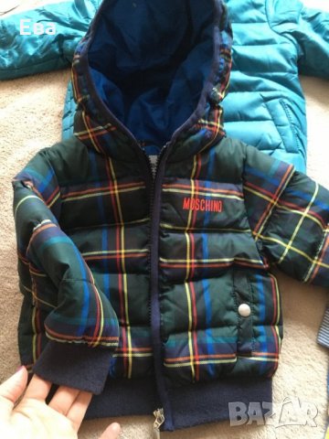 Яке Moschino Baby 74 размер, снимка 8 - Бебешки якета и елеци - 35067767