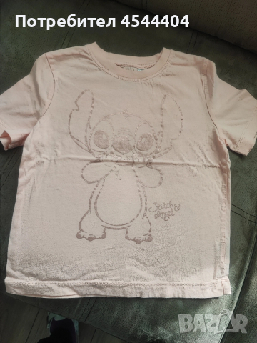 5 памучни блузки с мотиви , снимка 10 - Детски Блузи и туники - 53111862