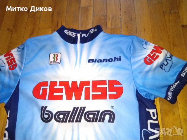 Gewiss Ballan cycling jersey Biemme колездачна тениска размер М, снимка 3 - Велосипеди - 37546244