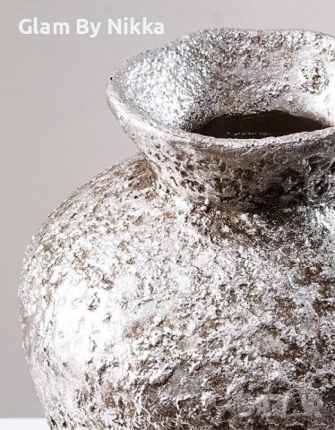 Сребърна ваза, снимка 5 - Вази - 43947190