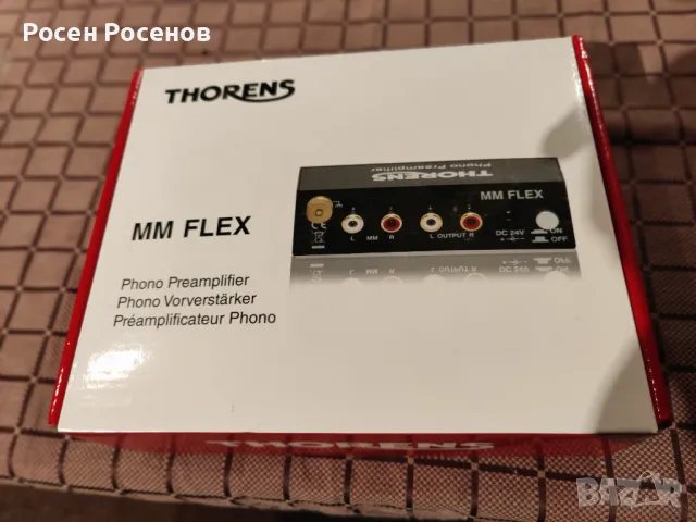 THORENS MM FLEX Phono Preamplifier, снимка 3 - Грамофони - 48003230