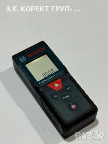 Лазерна ролетка Bosch Professional GLM 40, снимка 2 - Измервателни инструменти - 53307169