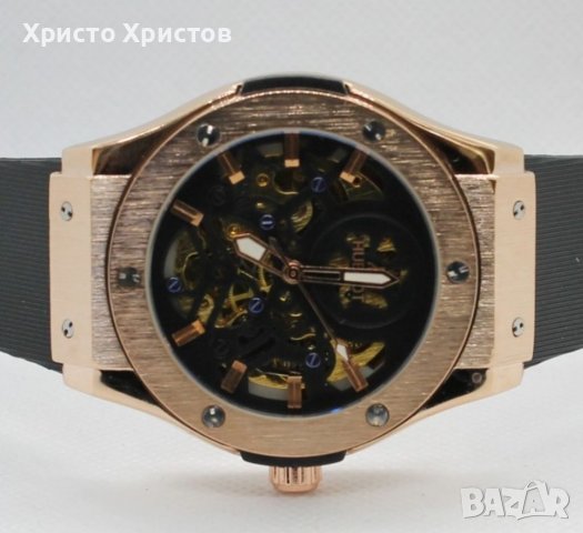 Мъжки луксозен часовник Hublot Big Bang Geneve Vendome Skeleton , снимка 8 - Мъжки - 32515646