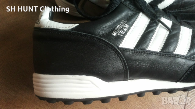 Adidas MUNDIAL TEAM Размер EUR 46 2/3 / UK 11 1/2 стоножки естествена кожа 158-14-S, снимка 4 - Футбол - 53042758