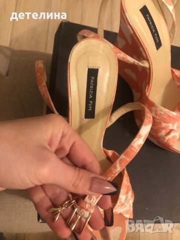 Дамски сандали Patrizia pepe, снимка 11 - Сандали - 28255621