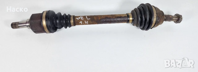 Лява Полуоска Пежо 308 1.4 1.6 ВТИ Peugeot 308 1.4 1.6 VTi
