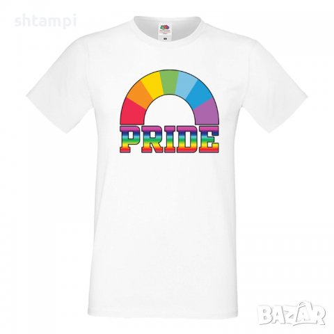 Мъжка тениска Pride 5 multicolor  Прайд,Празник.Повод,Изненада, снимка 12 - Тениски - 37103645