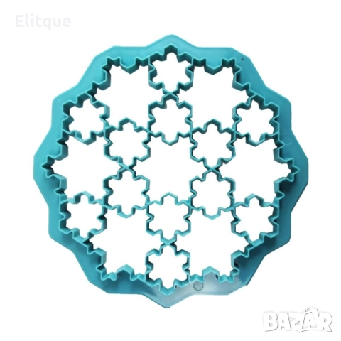 Силиконова форма за сладки и бисквити - сърца, снежинки или животинки, снимка 9 - Други - 52888961