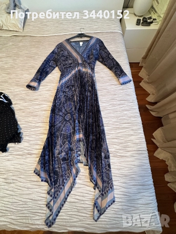 Рокля сатен, снимка 4 - Рокли - 51632187