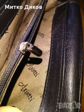 Портмоне естествена кожа Ариети 175х95мм, снимка 7 - Портфейли, портмонета - 27406331