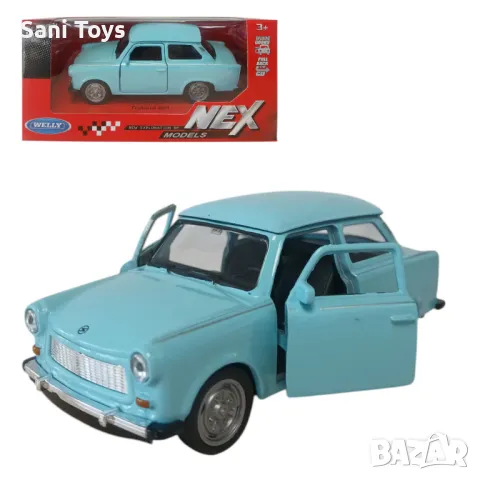 Метална кола Welly NEX – Trabant 601, 1:34