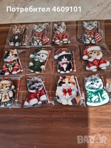 коледни играчки за елха с късметче, снимка 10 - Коледни подаръци - 52777788