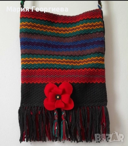 Битова торба / с ресни и цвете / 18 лв. / Налична!, снимка 3 - Чанти - 52449109