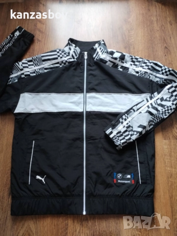 Puma BMW Motorsport Jacket Graphic - мъжко фенско яке М КАТО НОВО, снимка 8 - Якета - 52042545