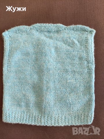 Нови ръчно плетени бебешки елечета 3-6,,6-9 месеца, снимка 2 - Бебешки якета и елеци - 36023255