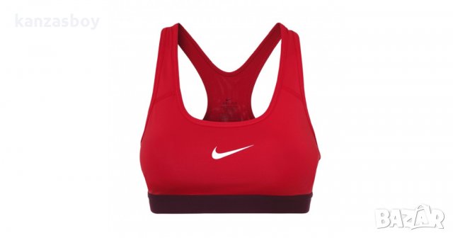  Nike Pro Classic Bra Vermelho - страхотно бюстие, снимка 2 - Корсети, бюстиета, топове - 33227877