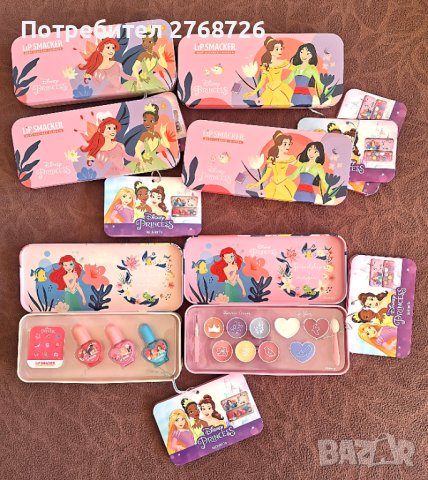 Нови подаръчни комплекти с принцеси, снимка 2 - Козметика за деца - 43391327