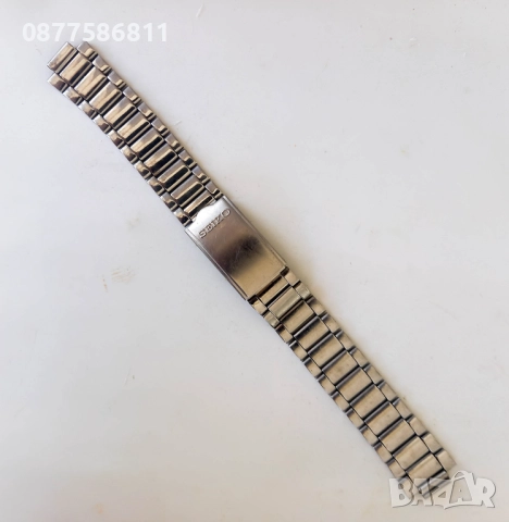 ОРИГИНАЛНА СТОМАНЕНА ВЕРИЖКА ЗА ЧАСОВНИК SEIKO.СТОМАНЕНИ ВЕРИЖКИ ЗА ЧАСОВНИЦИ СЕЙКО VERIJKA VERIZHKA, снимка 3 - Каишки за часовници - 51614512