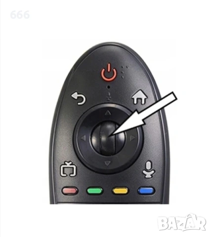 Дистанционно за LG Smart TV AN-MR500 AN-MR500G, Greenwaze, USB, функция индикатор, Черен, снимка 2 - Друга електроника - 53243843