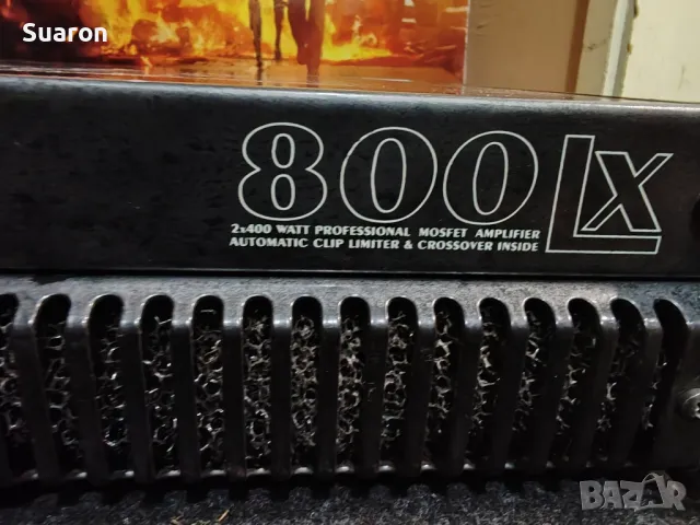 Мощно стъпало ,,Palmer 800 LX", снимка 2 - Ресийвъри, усилватели, смесителни пултове - 48193755