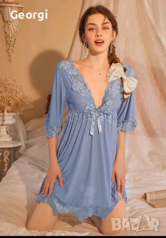 Дамска нощница, снимка 4 - Нощници - 47738726