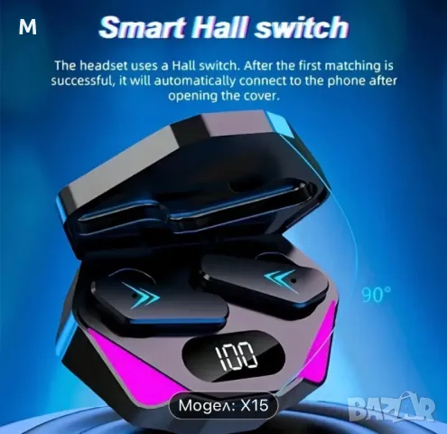 Слушалки Х15 , снимка 5 - Bluetooth слушалки - 50174893