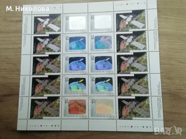 Пощенски блок Канада 1992, снимка 1 - Филателия - 44125291