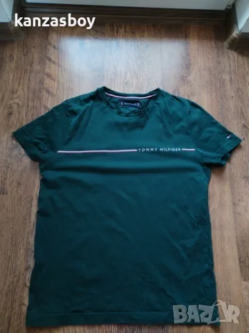 Tommy Hilfiger - страхотна мъжка тениска M, снимка 4 - Тениски - 49668316