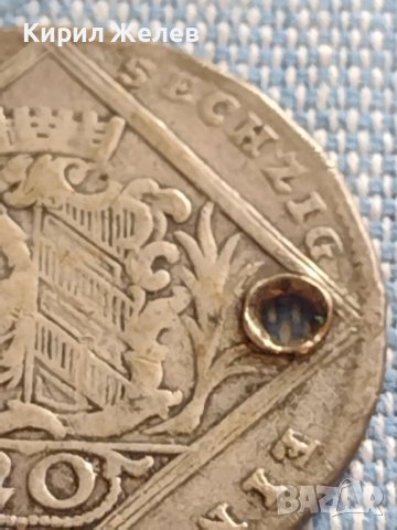 Сребърна монета 20 кройцера Йозеф втори Нюрнберг 26752, снимка 4 - Нумизматика и бонистика - 42930155