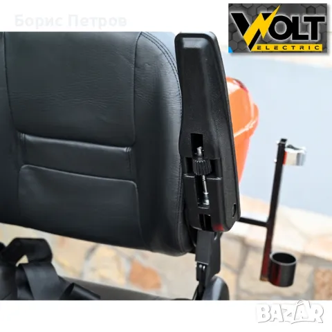 Електрическа триколка с въртяща седалка  подлакътници Volt Electric FM1 LED LUX 1500W, 20Ah, снимка 8 - Мотоциклети и мототехника - 47870080