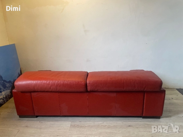 Кожени дивани*БЕЗПЛАТЕН ТРАНСПОРТ*(за цяла България)Диван от естествена кожа, снимка 5 - Дивани и мека мебел - 52491216