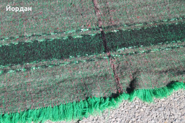 Тъкана вълнена постелка сивозелена, снимка 12 - Колекции - 38453650