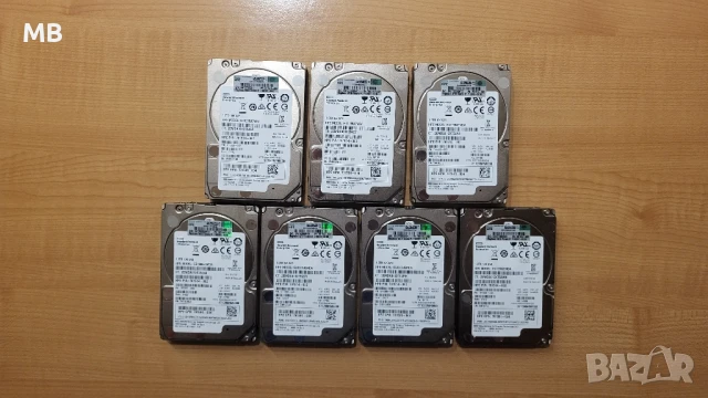 8x 1.2TB 10000rpm 2.5" SAS HPE HDD дискове за сървъри