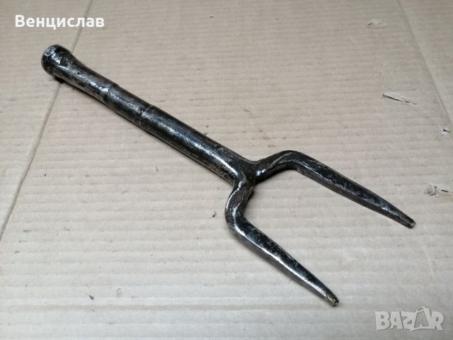 Стара Кована Наковалня За Клепане На Коси / НОМЕР 6'., снимка 3 - Антикварни и старинни предмети - 35525143