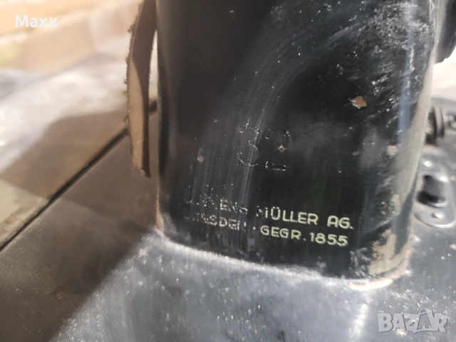 Продавам стара крачна шевна машина, снимка 2 - Антикварни и старинни предмети - 52306637