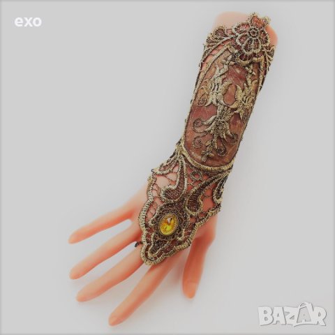 Елегантни ръкавици, Нежни ръкавици дантела, Дантелени ръкавици, снимка 4 - Ръкавици - 43243886