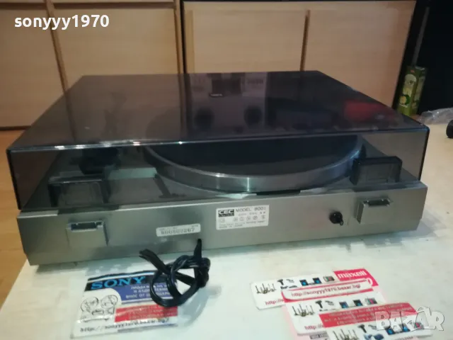 CEC MODEL 800L ГРАМОФОН MADE IN JAPAN-SWISS 0501251507, снимка 8 - Грамофони - 48557689