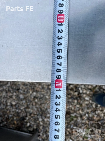 Професионална работна маса с два рафта неутрално оборудване, снимка 4 - Обзавеждане на кухня - 53054633